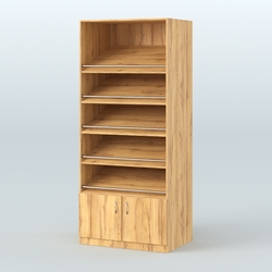 Стеллаж из ДСП для хлеба, Дуб Золотистый