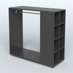 Островная система из ДСП №1, Черный