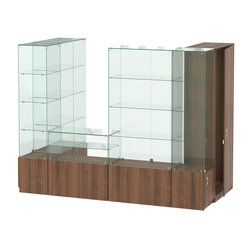 Павильон ИСТРА пристенный №4б (3, 64 кв.м), Орех