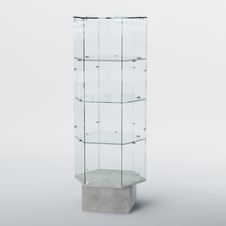 Витрина для музеев "Коллекция" №15, Метрополитан Грей