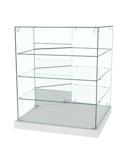 Прилавок закрытый ОТРАЖЕНИЕ №6 угловой, Серый