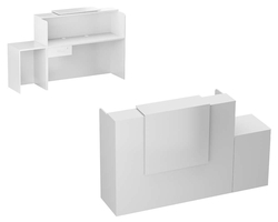 Ресепшен СОЛО №2Б левосторонний, Серый