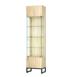 Витрина Монти №1-С, Дуб Сонома