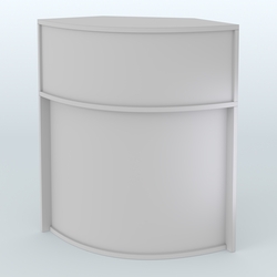 Ресепшен-Лайт секторный-эконом №10, Серый