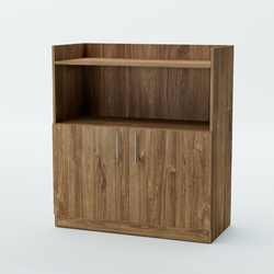 Стойка официанта "Бармен" №1, Дуб Канзас коричневый