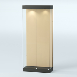 Витрина под знамя №1А-900 (задняя стенка бархат), Черный