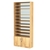 Стеллаж из ДСП с 10-ю полками 300x900 мм серии LEVEL-10 №12-2 (З/C - ЗЕРКАЛО) Дуб Золотистый