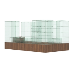 Павильон ИСТРА островной №11 (10, 48 кв.м), Орех