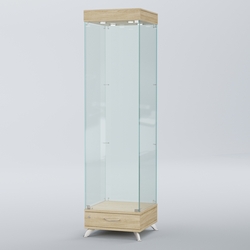 Витрина для музеев "Коллекция" №7, Дуб Сонома