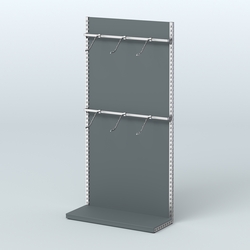 Система ЭЛЕГАНТ с ДСП №3 (1200 мм), Темно-Серый