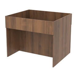 Корзина для распродаж из ДСП №10, Орех