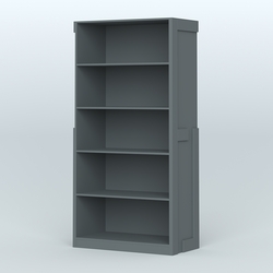 Стеллаж "Фаберлинк", Темно-Серый