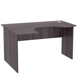 Стол эргономичный офисный СЭ-13 (левосторонний), Ясень Анкор темный - U31105