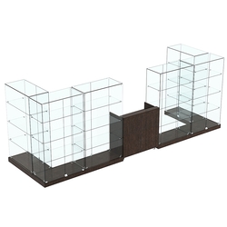 Торговый островок ХИТ ПРОДАЖ №7а (закрытый) (6.08 кв.м), Дуб Венге