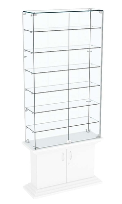 Витрина с узким накопителем ЦИТАДЕЛЬ №33, Белый