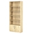 Стеллаж из ДСП с 4-мя полками 300x900 мм серии LEVEL-4 №12 (З/C - ДВП) Дуб Сонома