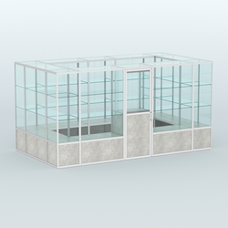 Павильон из профиля островной №2б, Метрополитан Грей