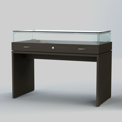 Витрина для музеев "Коллекция" №3-П с подсветкой, Черный