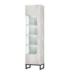 Витрина Монти №4-П левая, Метрополитан Грей