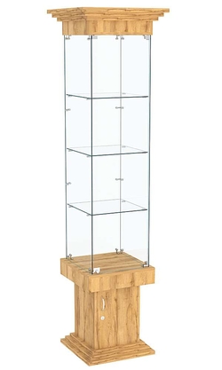 Витрина ДОНЖОН №2, Дуб Золотистый