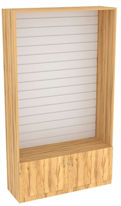 Витрина СЭСП с экономпанелью для продажи №1-1-400 (открытая), Дуб Золотистый