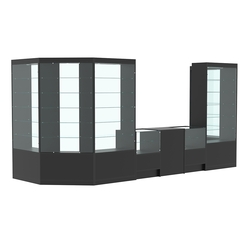 Павильон №12 из ДСП, Черный