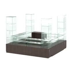 Павильон ИСТРА островной №1б (7, 29 кв.м), Дуб Венге