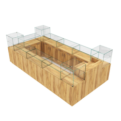 Остров ювелирный "Диаманд" №3, Дуб Золотистый