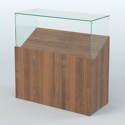 Прилавок для хлебной лавки ХЛ-ПР-02, Орех