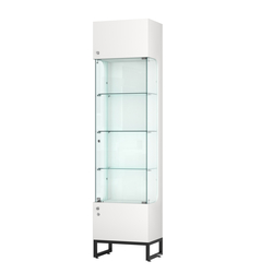 Витрина Монти №1-С, Белый