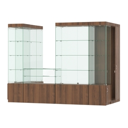 Павильон ИСТРА пристенный №4а (3, 64 кв.м), Орех