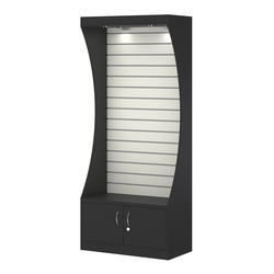 Стеллаж Гарант №3-2-900, Черный и Белый