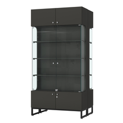 Витрина Монти №5 двусторонняя, Черный