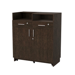 Кассовый прилавок "Диаманд" №9-1000 выкатной, Дуб Венге