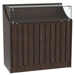 Прилавок серии "Смок" №2, Дуб Венге