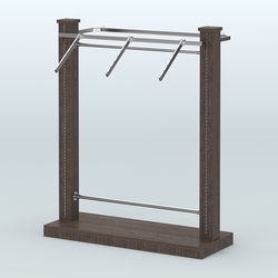 Островная система с перфорацией и подиумом №2, Дуб Венге