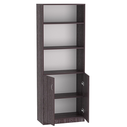 Шкаф офисный открытый Ш-43, Ясень Анкор темный - U31105