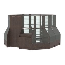 Павильон АЛМАЗ №6 (12, 39 кв. м), Дуб Венге