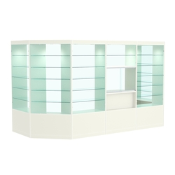 Павильон №2 из ДСП (6, 20 кв. м), Белый