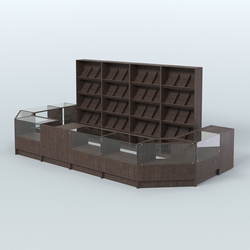 Торговый Островок "Эконом" №10 (11, 8 кв.м), Дуб Венге