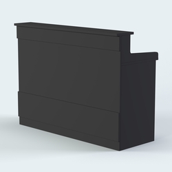 Стол - верстак широкий с ящиками №4, Черный