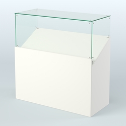 Прилавок для хлебной лавки ХЛ-ПР-02, Белый