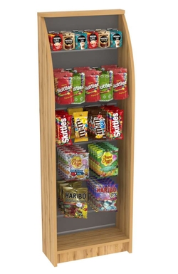 Прилавок Импульс №2ЭП-450, Дуб Золотистый