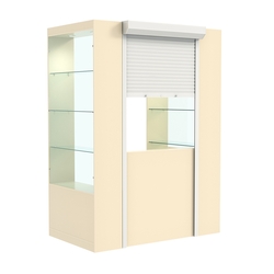 П-образный павильон №3-3П (1,35 кв.м), Крем Вайс