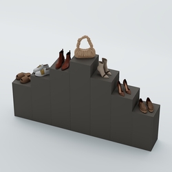 Демо-стенд Ступени-Пирамида №3, Черный