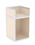 Прилавок под кассу из профиля №6  (открытый) Крем Вайс