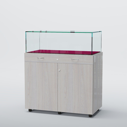 Витрина для музеев "Коллекция" №16, Ясень Анкор светлый