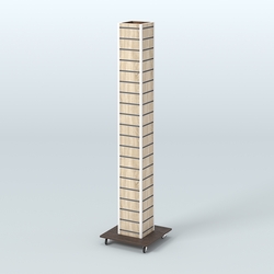 Стойка напольная для очков ОПТИКА №1, Дуб Венге и Дуб Сонома