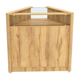 Прилавок из ДСП Модерн №5 угловой, Дуб Золотистый