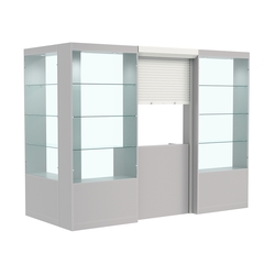 Угловой павильон №2-3П (3,24 кв.м), Серый